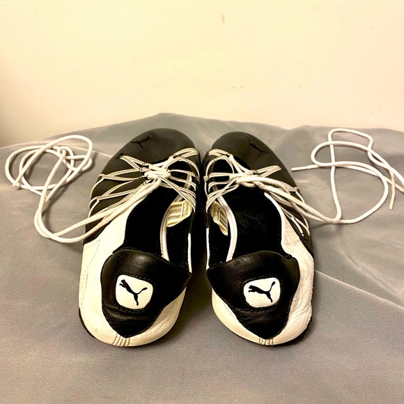 Puma | Shoes | Vintage Puma Laceup Ballet Flat Sneakers | Poshmark